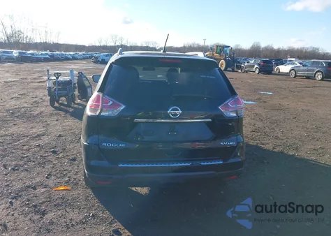 2016 Nissan Rogue Sv from USA, damaged, VIN KNMAT2MV2GP613364